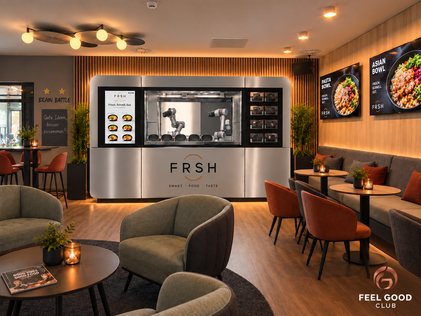 FRSH Robotic Kitchen im Feel Good Club & Hotel Chemnitz – erstes FRSH Projekt in Chemnitz